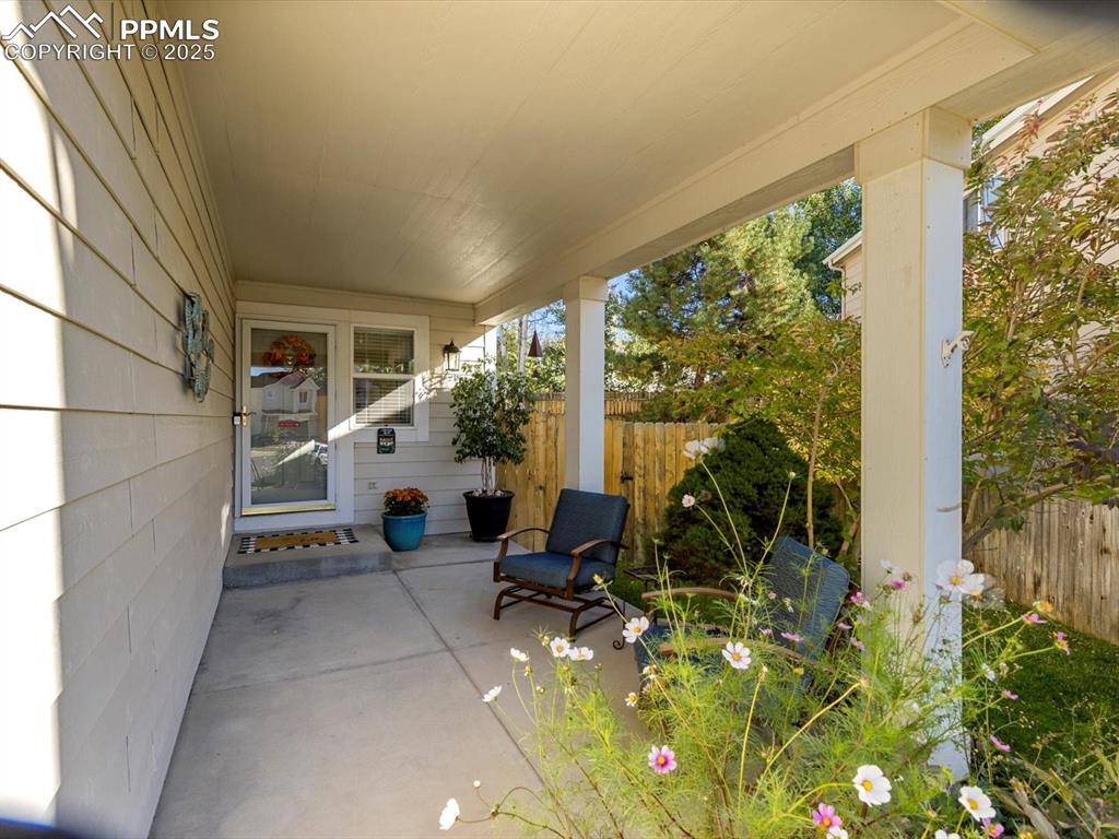 Image 2 of 42: Walk way to front door