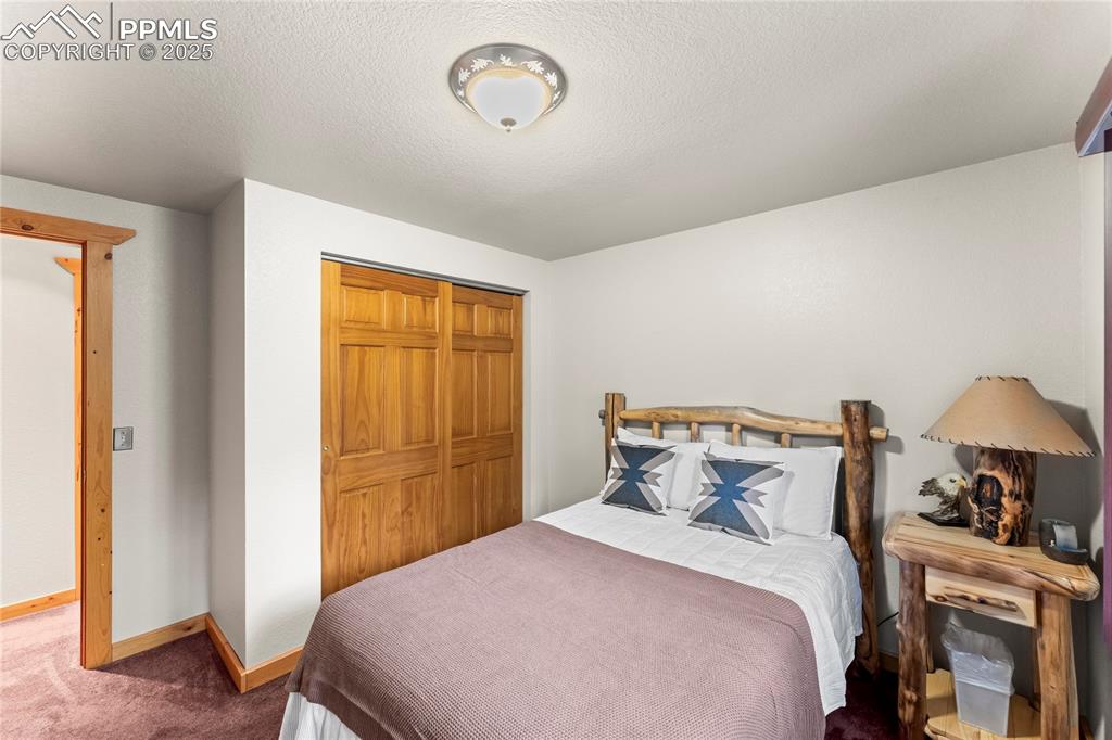 Image 30 of 42: Bedroom with carpet and a closet