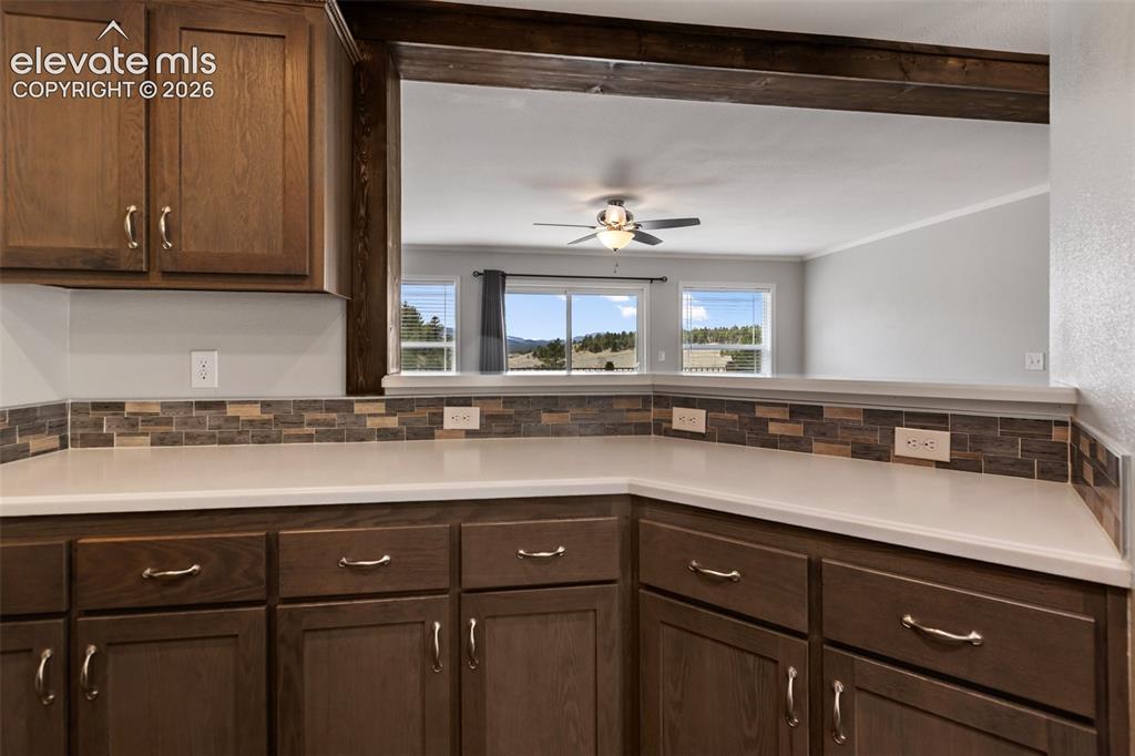 Image 11 of 45: Extra counter space!