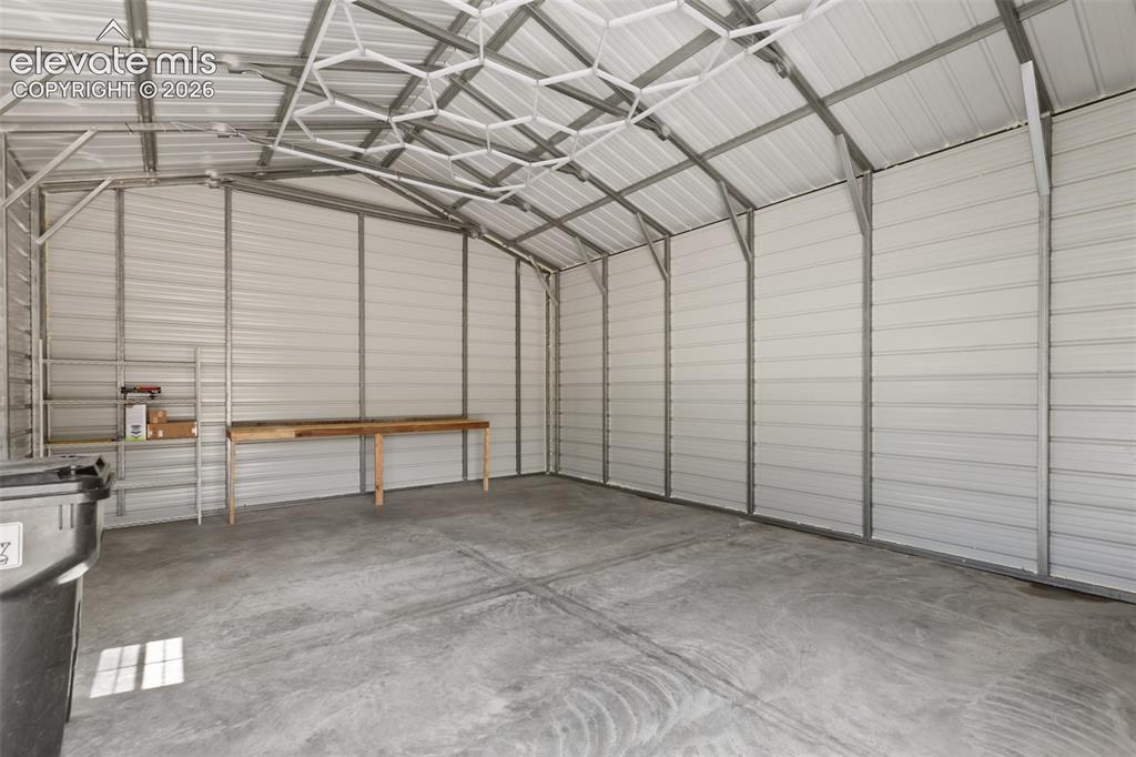 Image 33 of 45: Inside garage