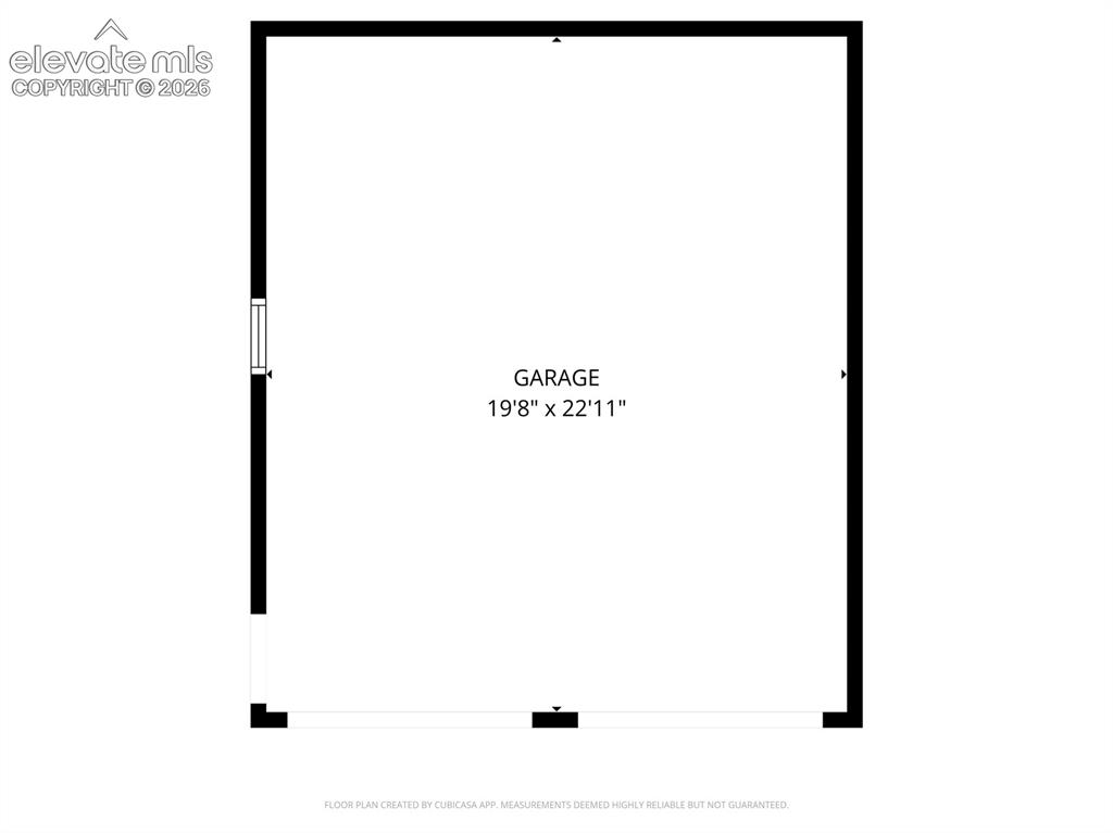 Image 45 of 45: Garage Floor Plan