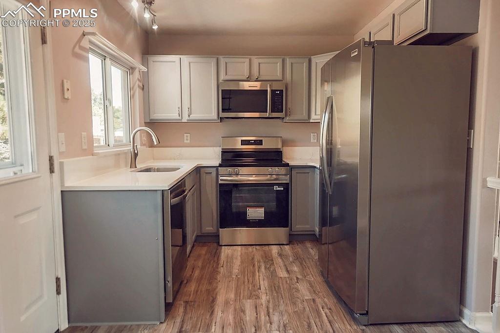 Image 8 of 38: Kitchen with NEW Appliances
