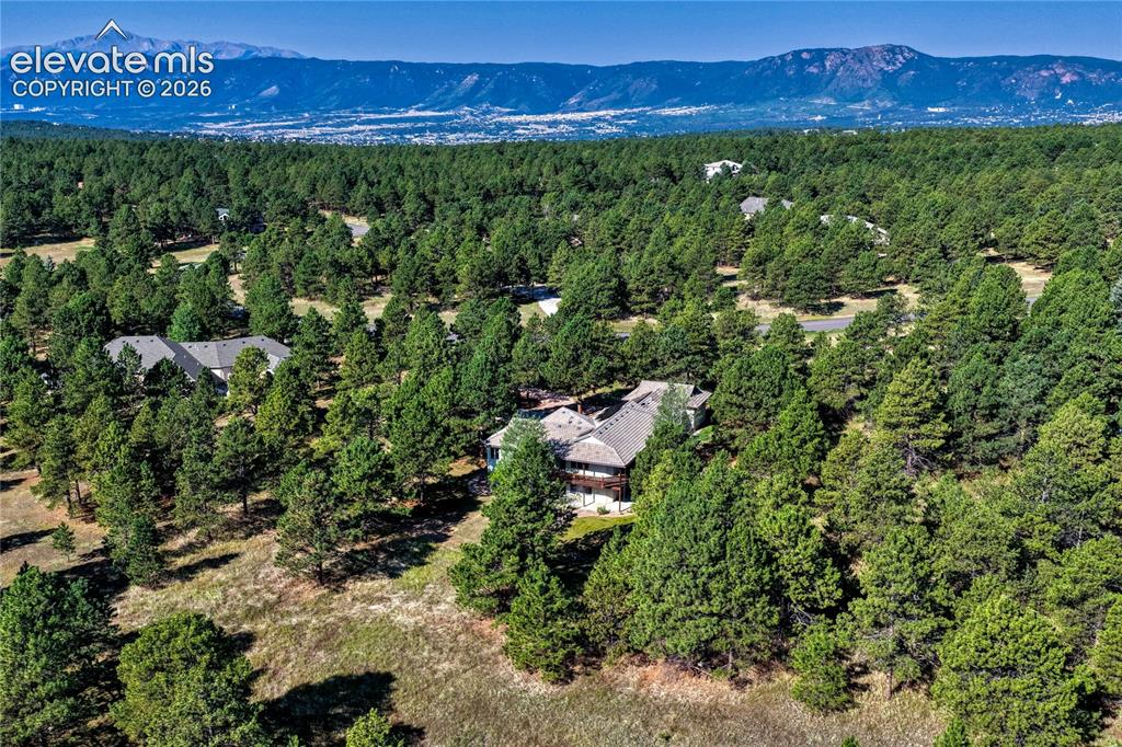 Image 9 of 50: 2.5 treed acres with mountain views.