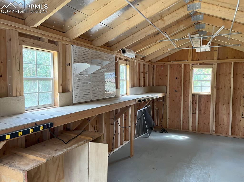 Image 37 of 43: Shed Interior