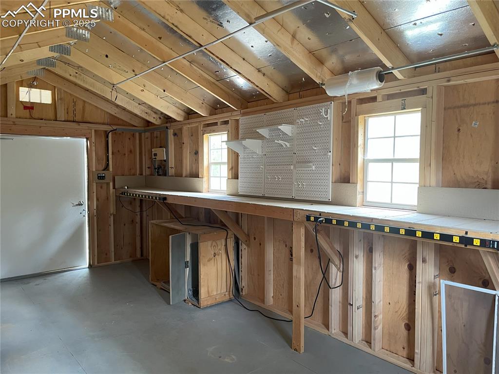 Image 39 of 43: Shed Interior