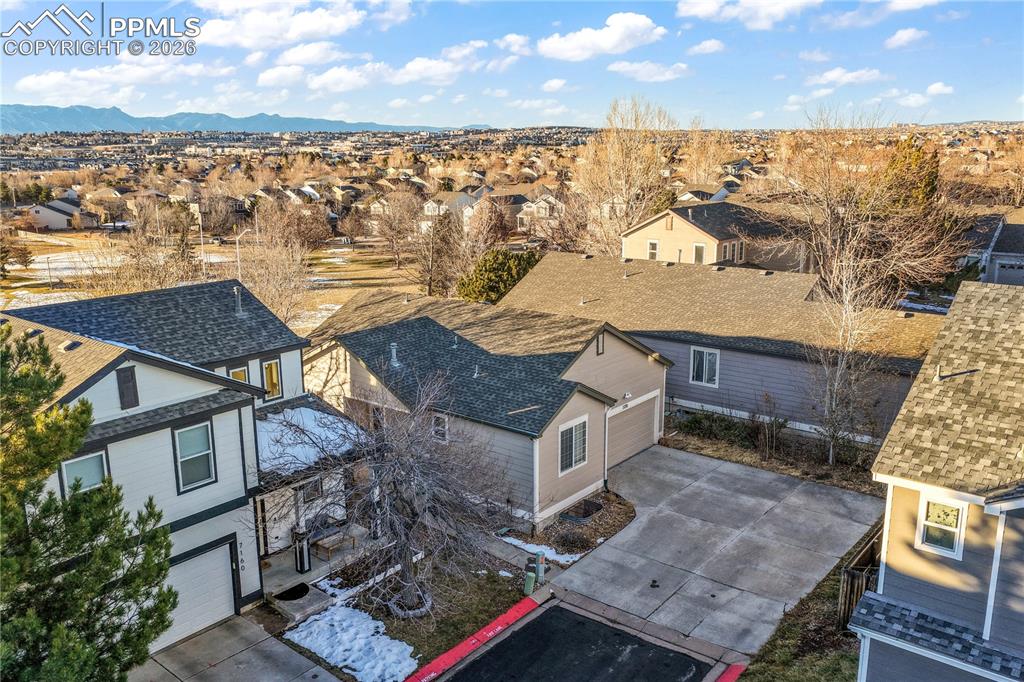 Image 2 of 50: Aerial view of front