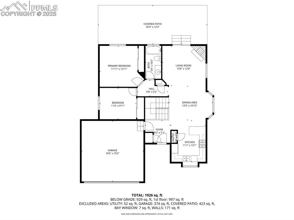 Image 42 of 47: Main Level Floor Plan