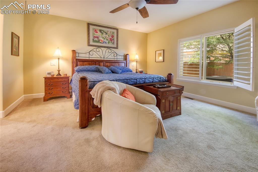 Image 15 of 36: The large master bedroom has an attached 5-piece bath and nice walk-in clos