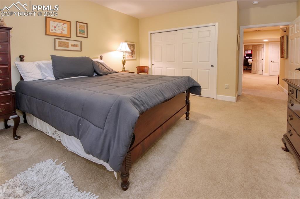 Image 29 of 36: Second bedroom which is in the basement.