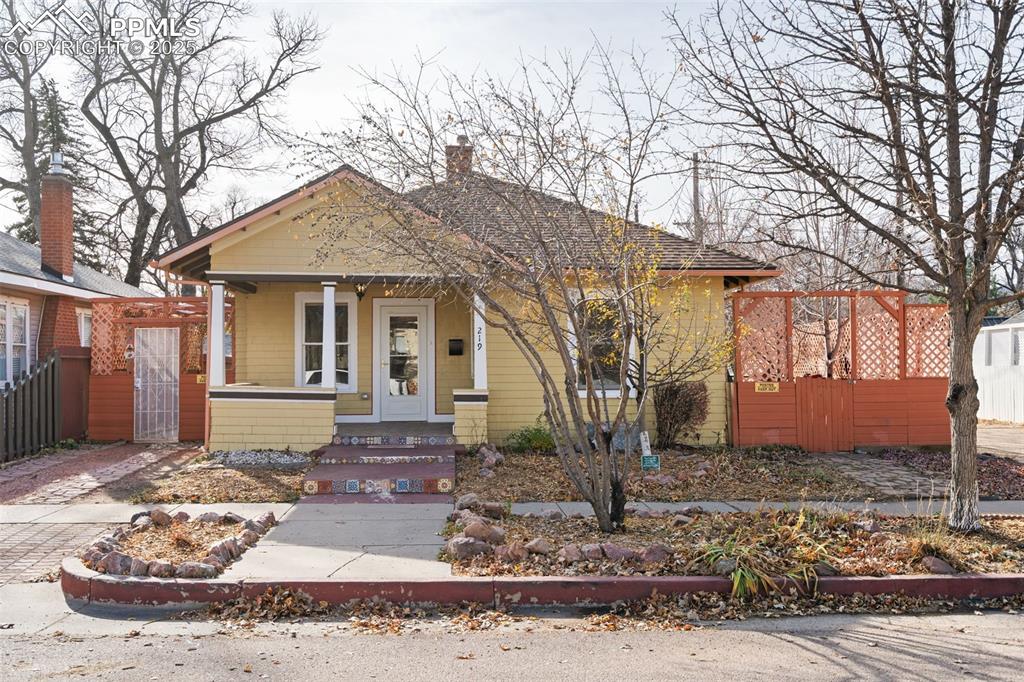 Caption: Front of Main home