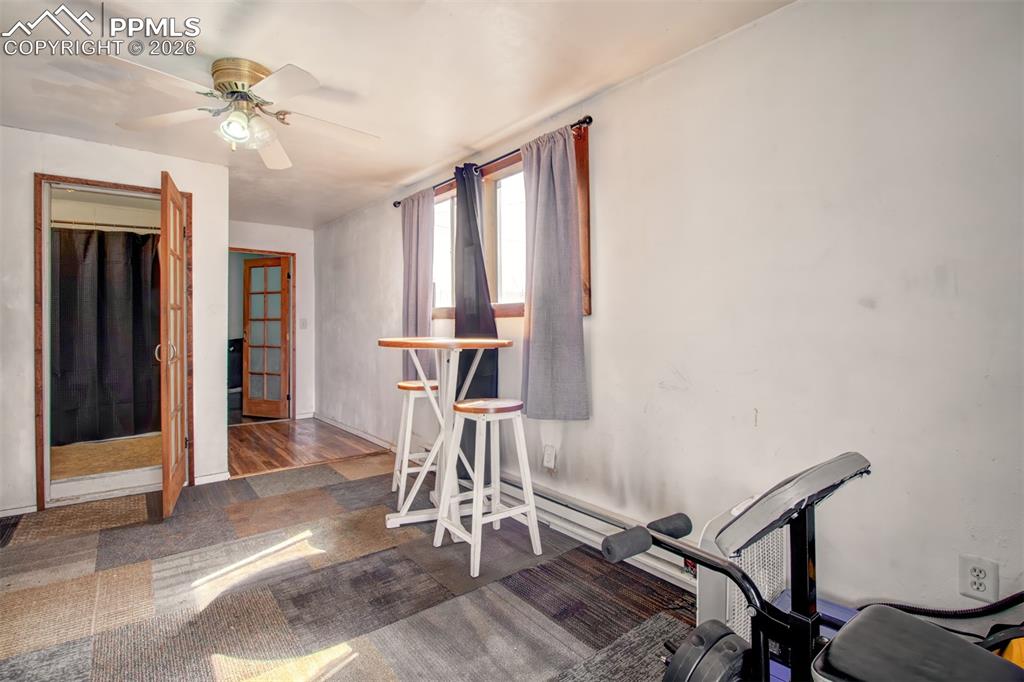 Image 19 of 21: Exercise area in apartment or can be used as a sitting area