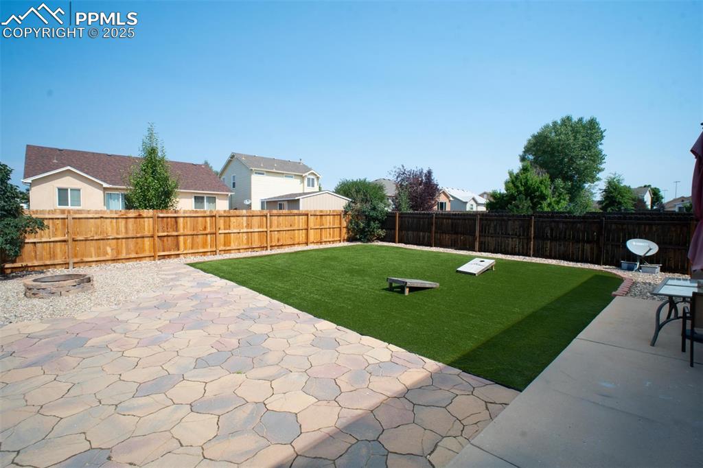 Image 38 of 44: Enjoy the additional stone patio great for parties