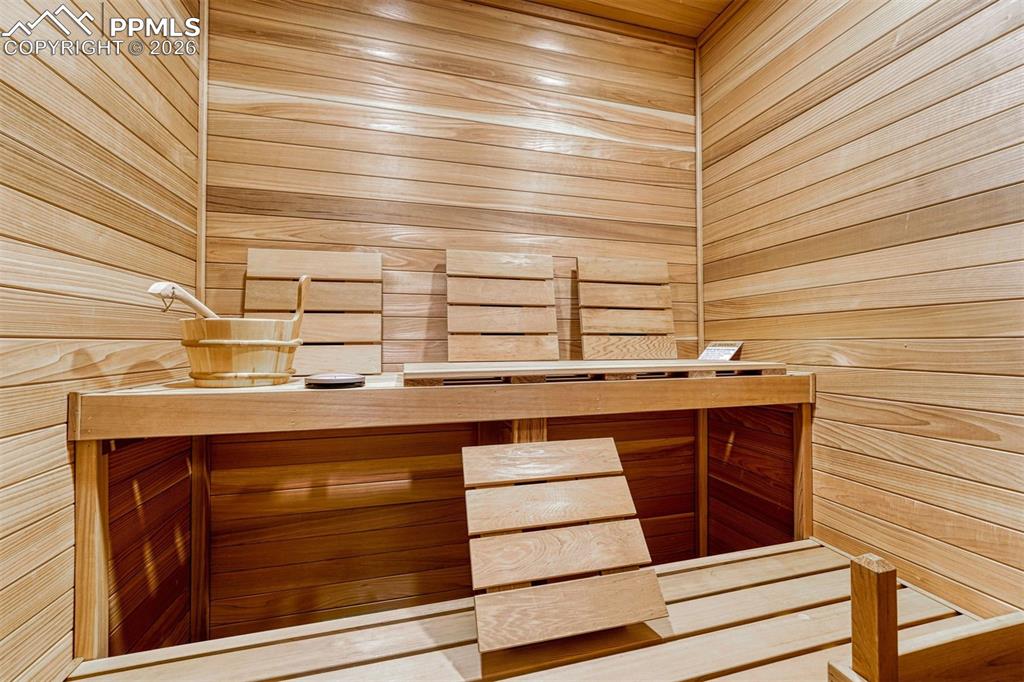Image 31 of 50: Sauna designed for wellness and relaxation.