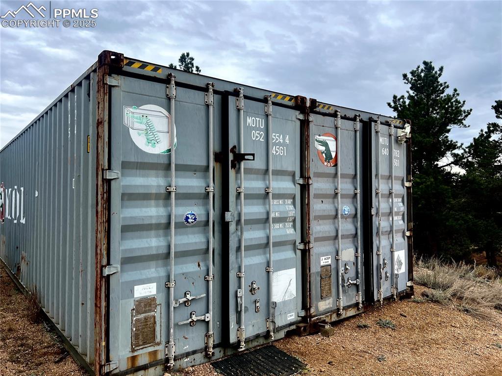 Image 49 of 50: 4 conex boxes