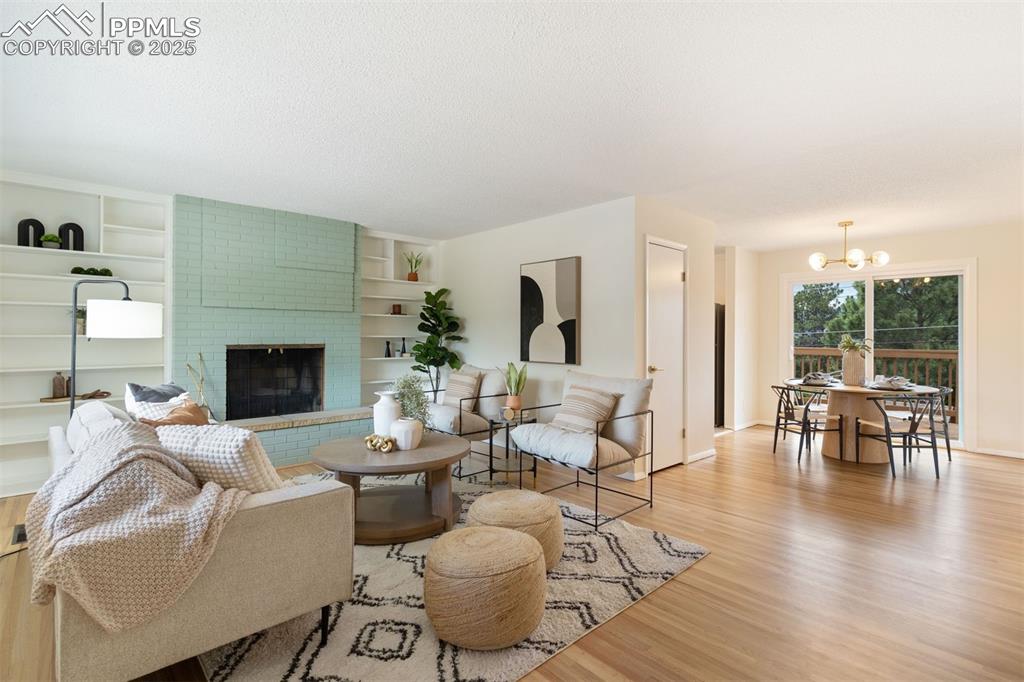 Image 3 of 37: Gorgeous refinished 1.5 inch solid Oak floors and fresh interior paint.