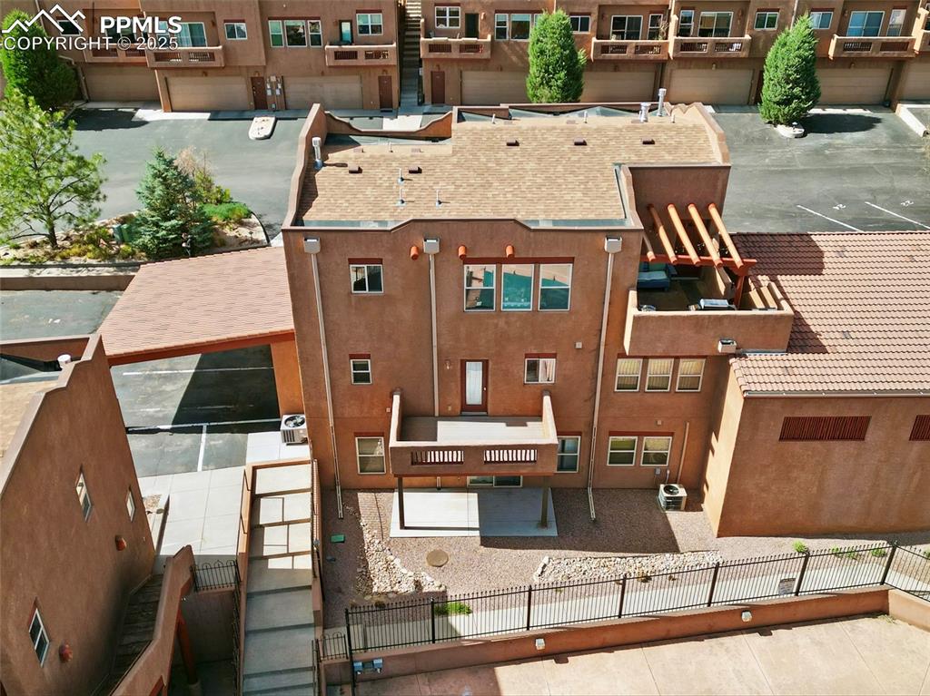 Image 37 of 41: View from above of property