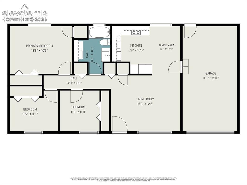 Image 7 of 18: Floor plan - Ranch all one level