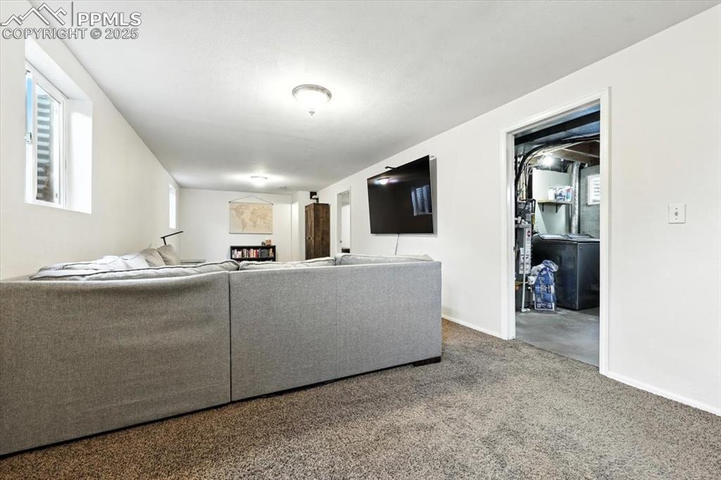 Image 28 of 43: View into the Utility Room from the Family Room.