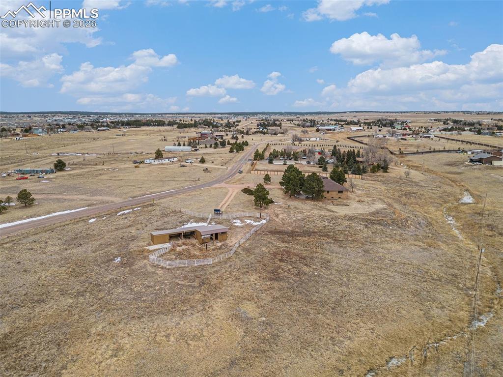 Image 31 of 34: Aerial overview of property