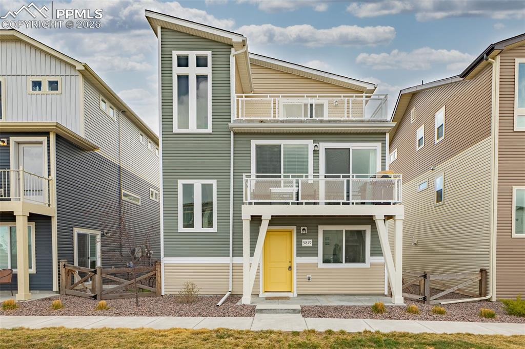 Caption: Front of Structure