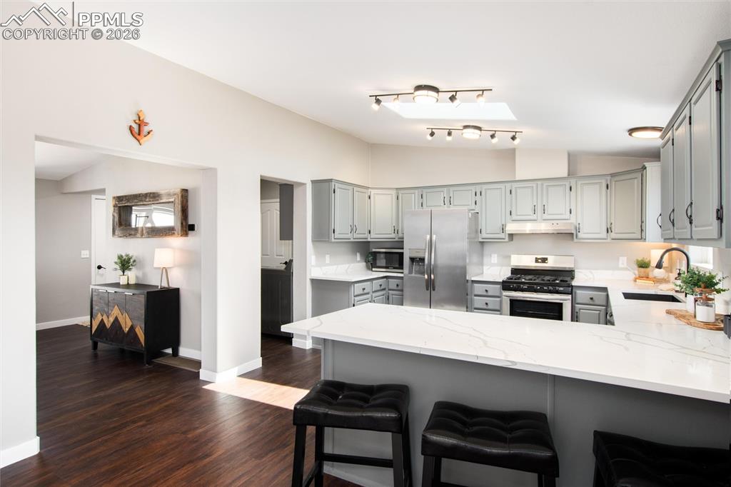 Image 14 of 50: New luxury vinyl plank flooring!