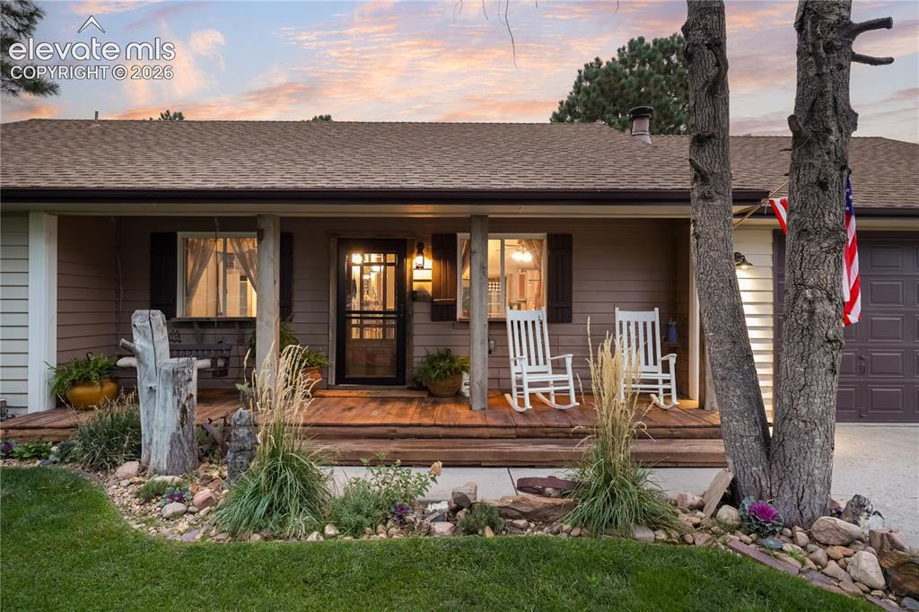 Image 5 of 50: Inviting Front Porch! You will not want to leave!