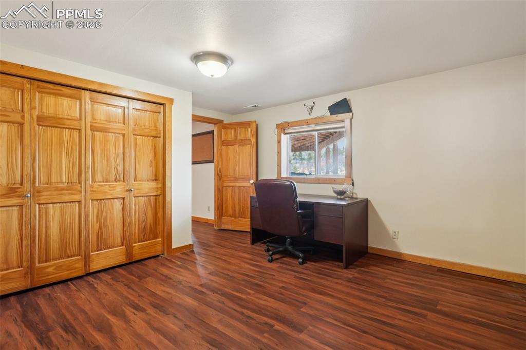 Image 20 of 40: Basement Bedroom with heated floors