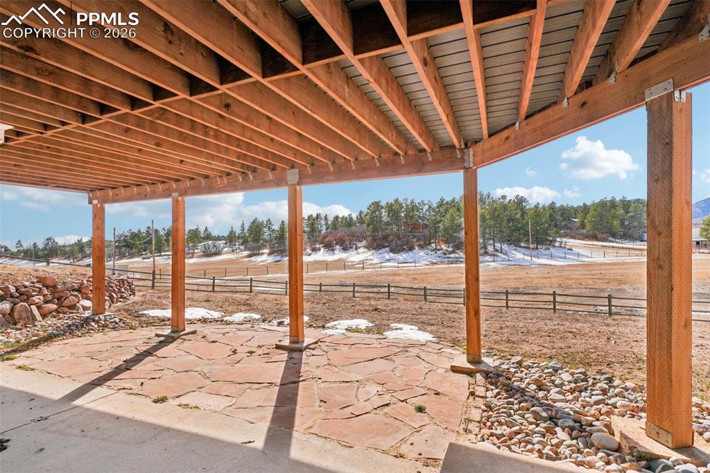 Image 21 of 40: View of flagstone patio