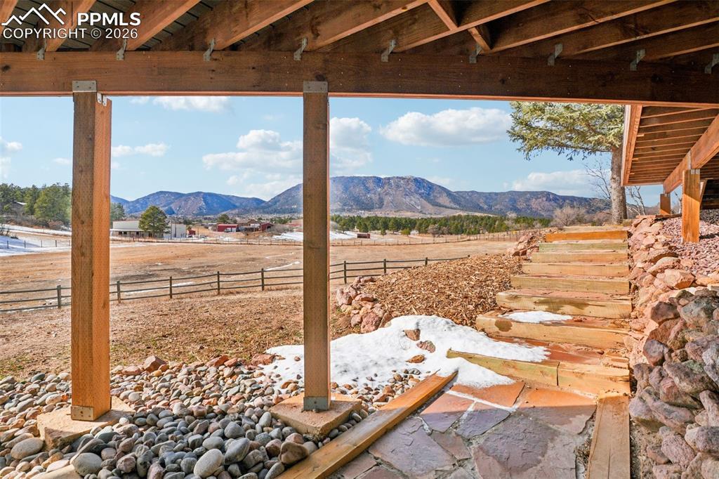 Image 22 of 40: From Walkout Basement view