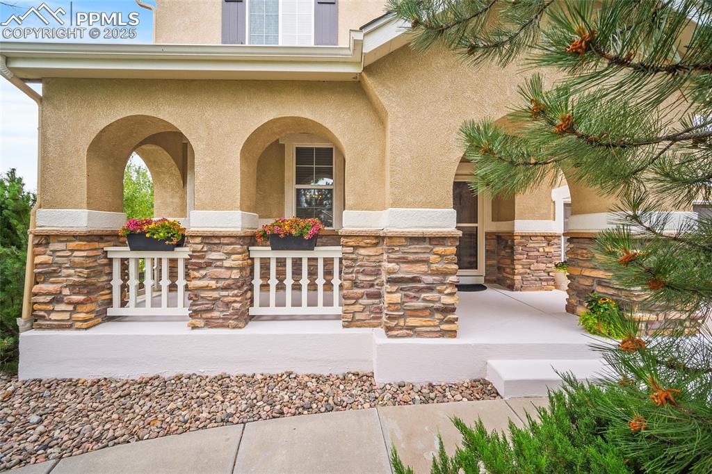 Image 6 of 50: Covered Front Porch