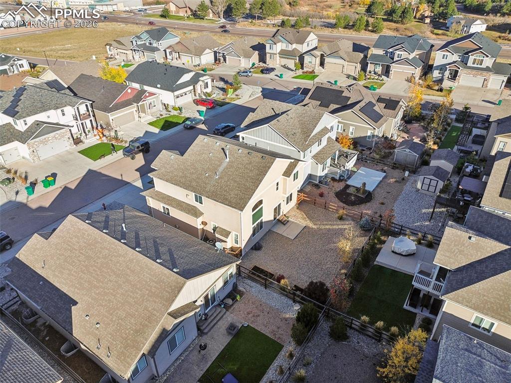 Image 5 of 38: Aerial view of residential area