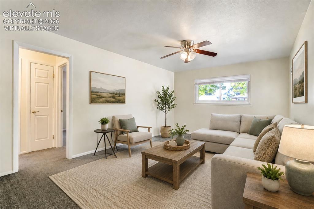 Image 3 of 50: Living Room- Virtually Staged