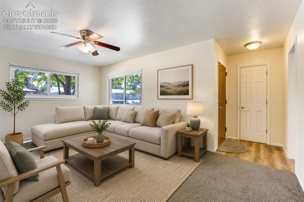 Image 5 of 50: Living Room- Virtually Staged
