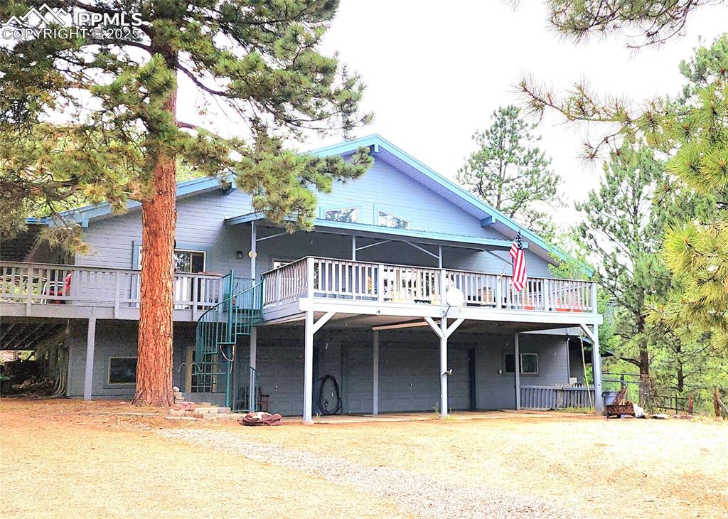 Caption: Back of Structure
