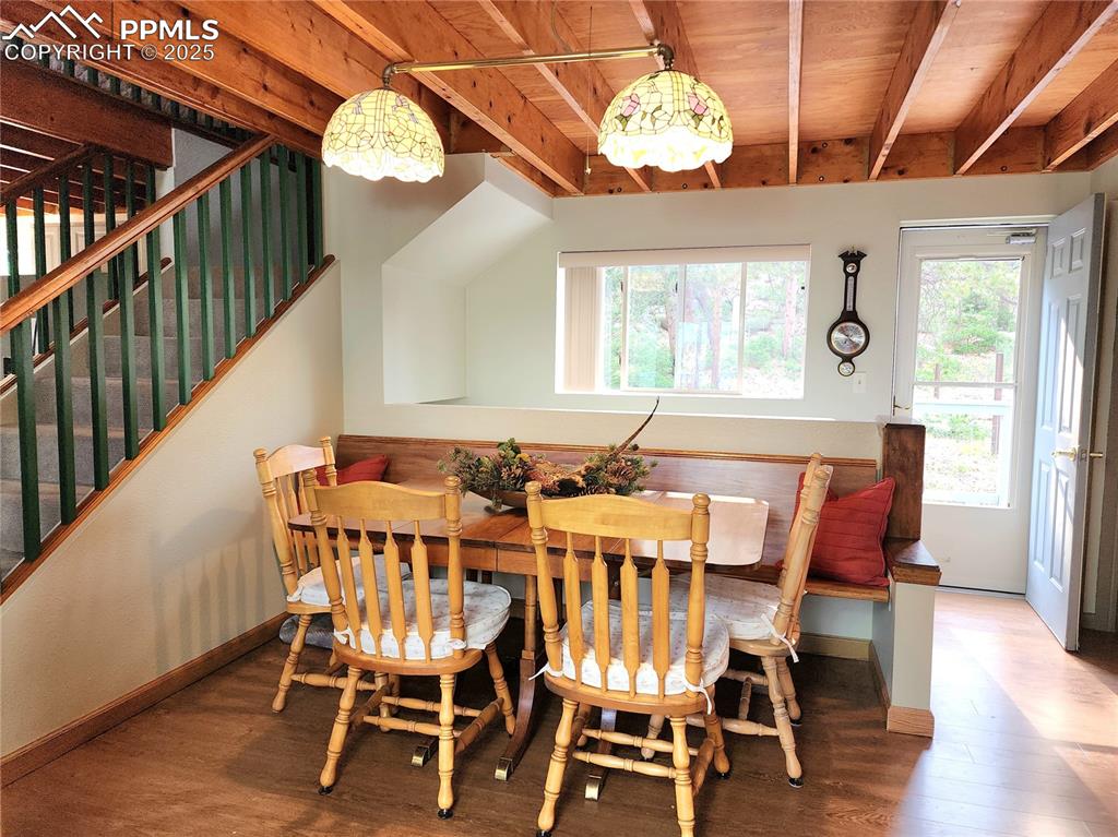 Image 21 of 50: Dining room furniture can be purchased.