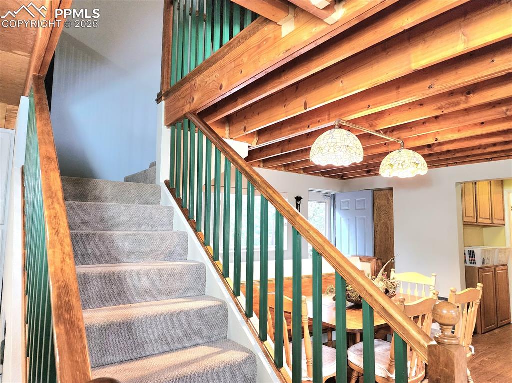 Image 23 of 50: Stairs leading to loft