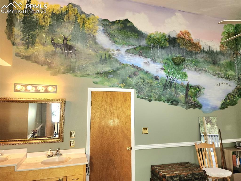 Image 33 of 50: Dual sinks are conveniently located within the Primary bedroom