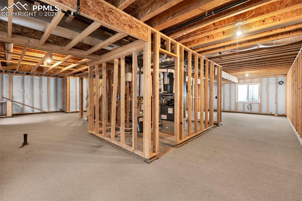 Image 34 of 50: Partially Framed For Future Finish