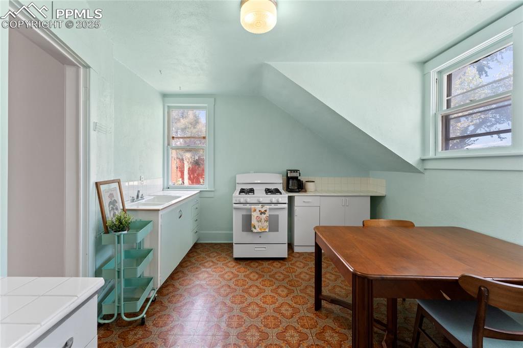 Image 29 of 33: 2nd kitchen upstairs