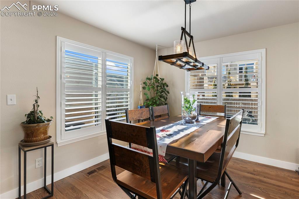 Image 14 of 42: Main floor dining room