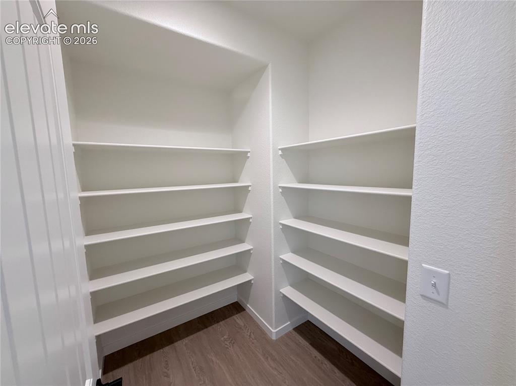 Image 12 of 46: Walk-in Kitchen Pantry
