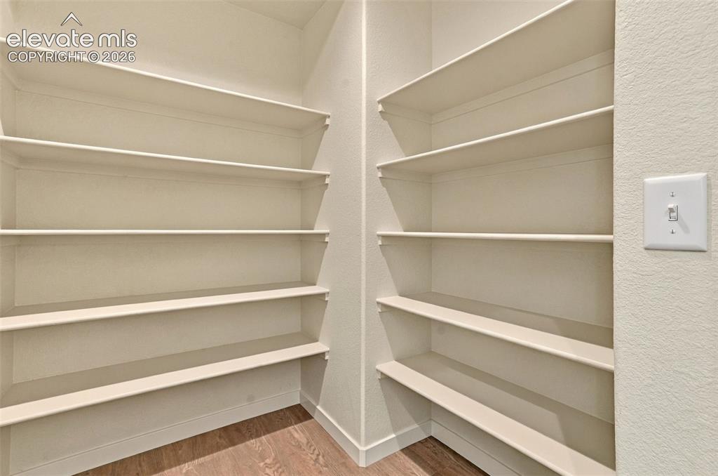 Image 21 of 49: Walk-in Kitchen Pantry