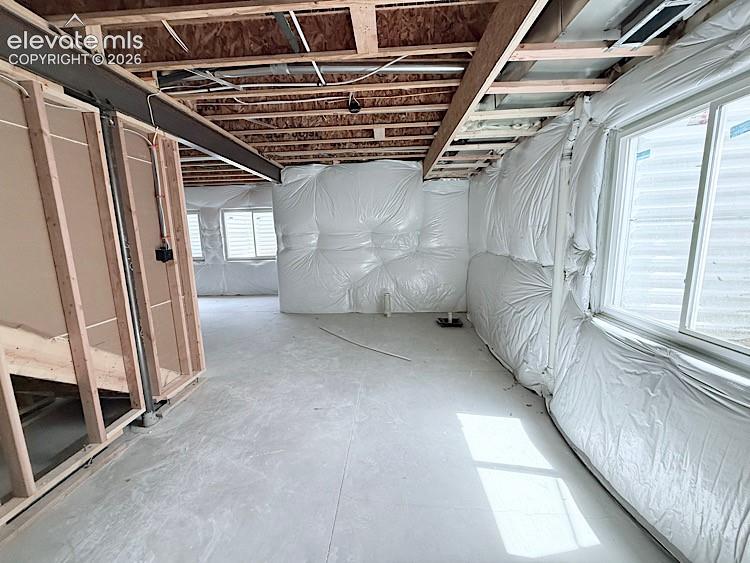 Image 38 of 46: Full Unfinished Basement