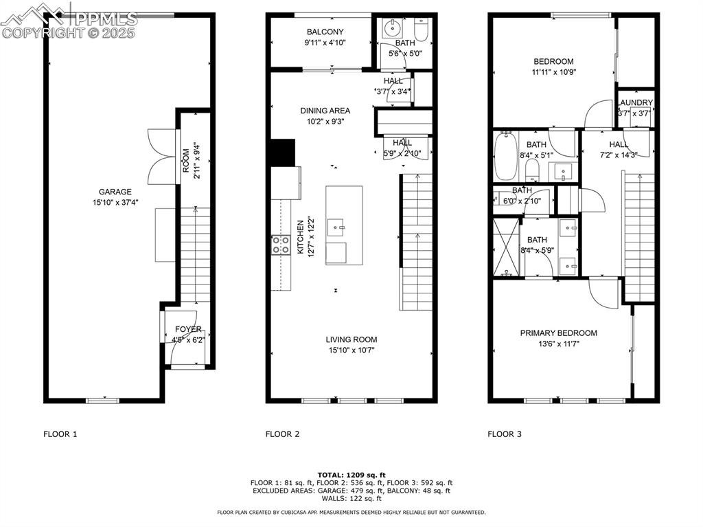 Image 29 of 29: View of floor plan / room layout