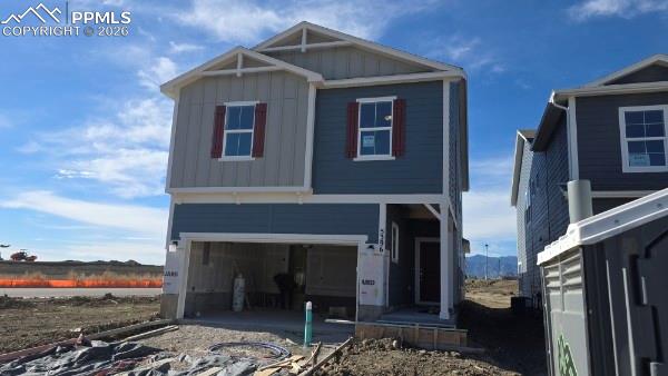 Caption: Front of Structure