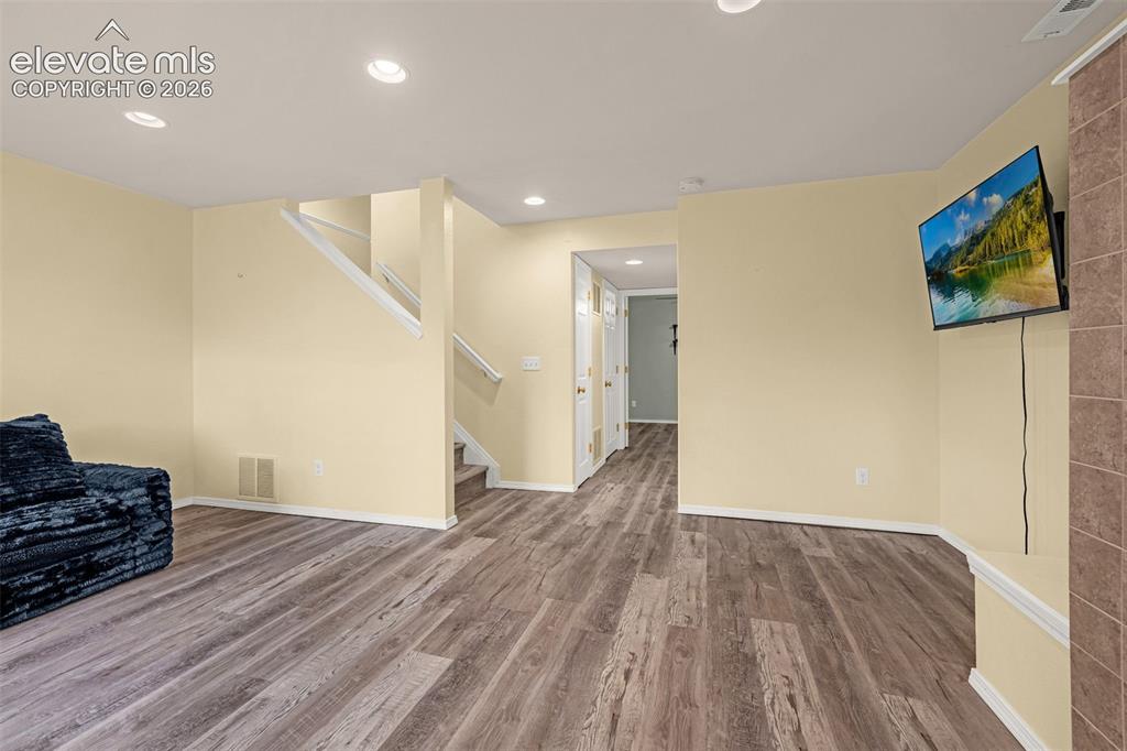 Image 28 of 47: Basement family room