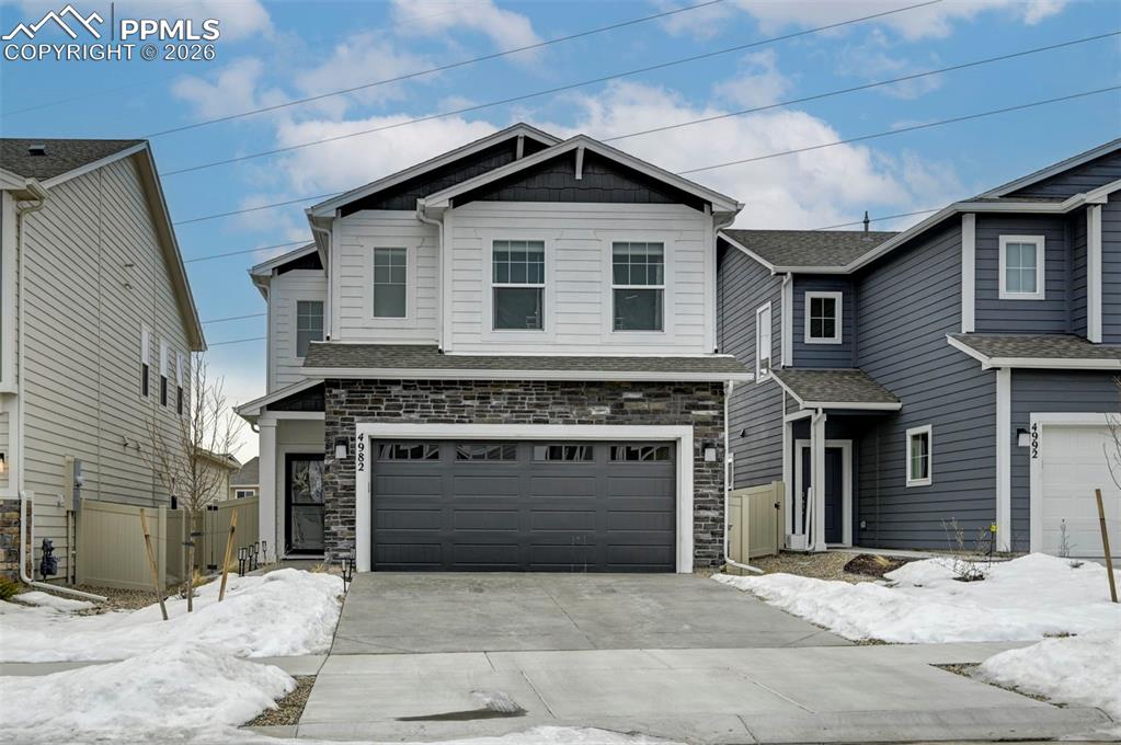 Caption: Front of Structure