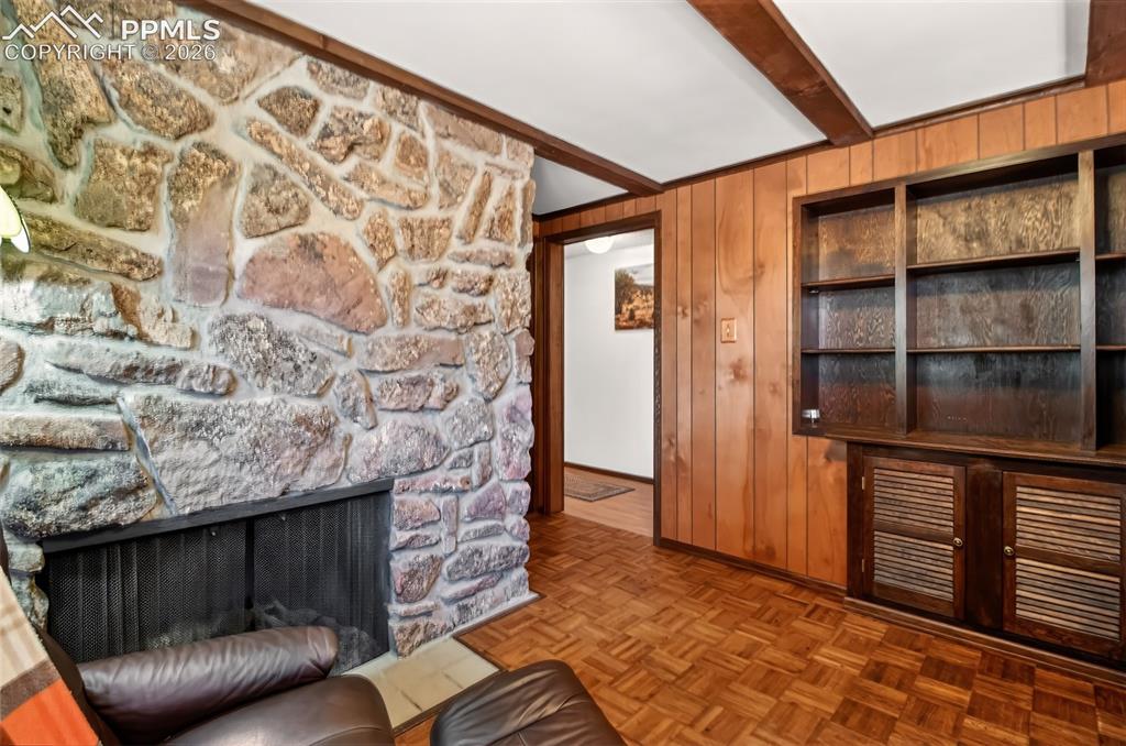Image 29 of 50: 3/4 bathroom on the lower level conviently located near bedroom 2 and 3