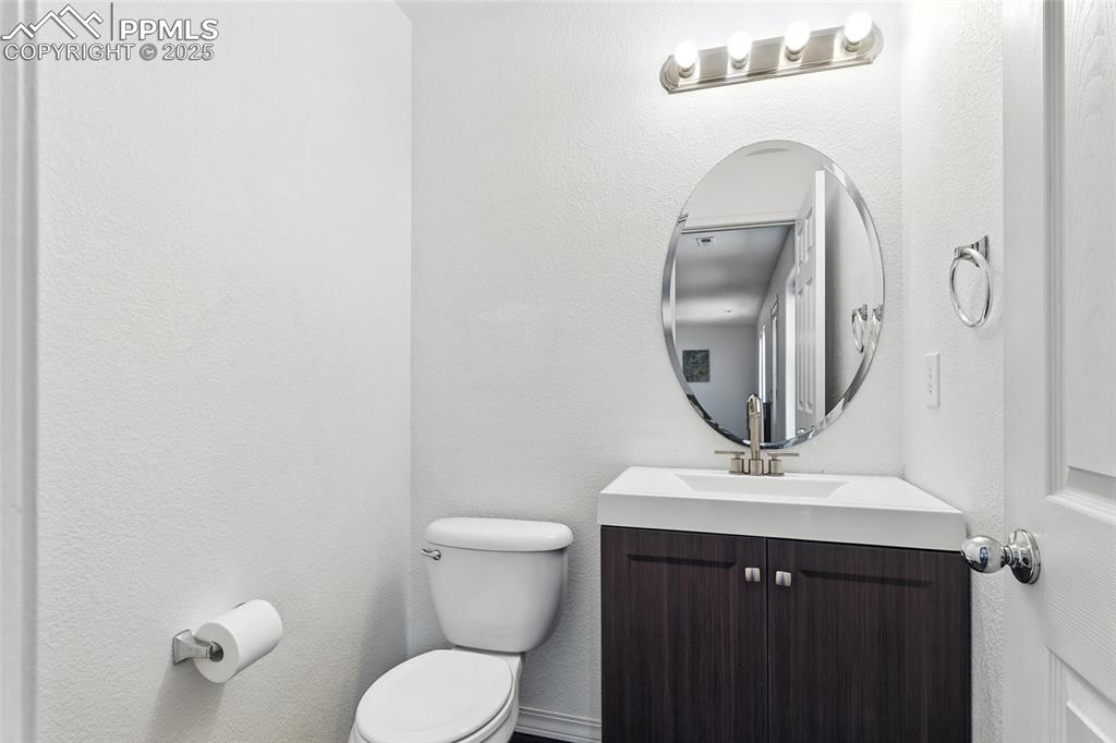 Image 17 of 36: Main floor bathroom.