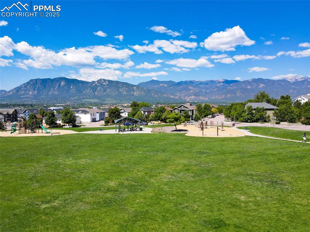 Image 43 of 44: Mountain View from the Park.